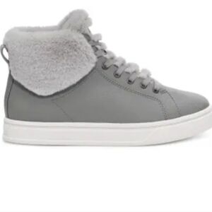 Koolaburra by UGG Sundell Fuzz  High-Top Sneakers, Sz 7.5